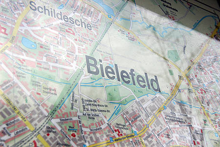 Stadtplan von Bielefeld