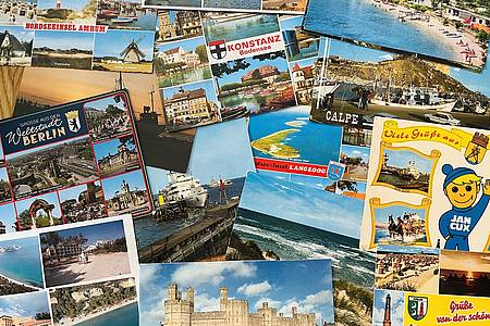 Postkarten aus dem Urlaub