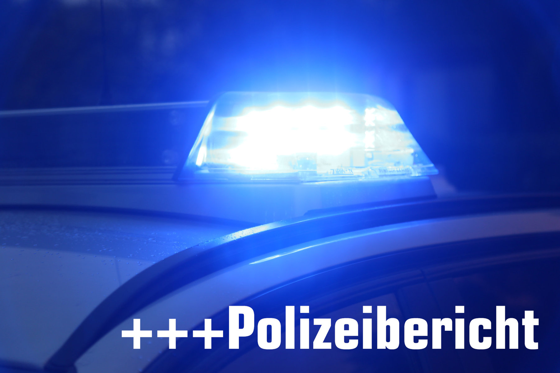 Blaulicht-Symbolfoto â€“ Polizeibericht Bielefeld